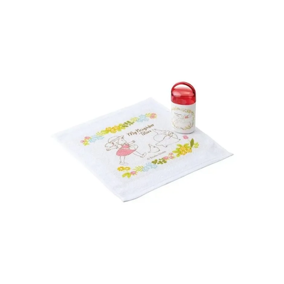 Maison Ghibli Kitchenware-Hand Towel With Case Mei & Totoro - My Neighbor Totoro
