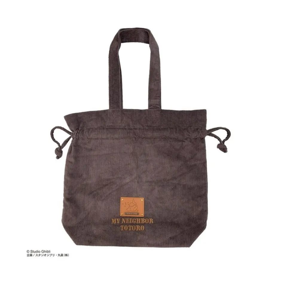 Maison Ghibli Bags-Handbag Corduroy Totoro - My Neighbor Totoro