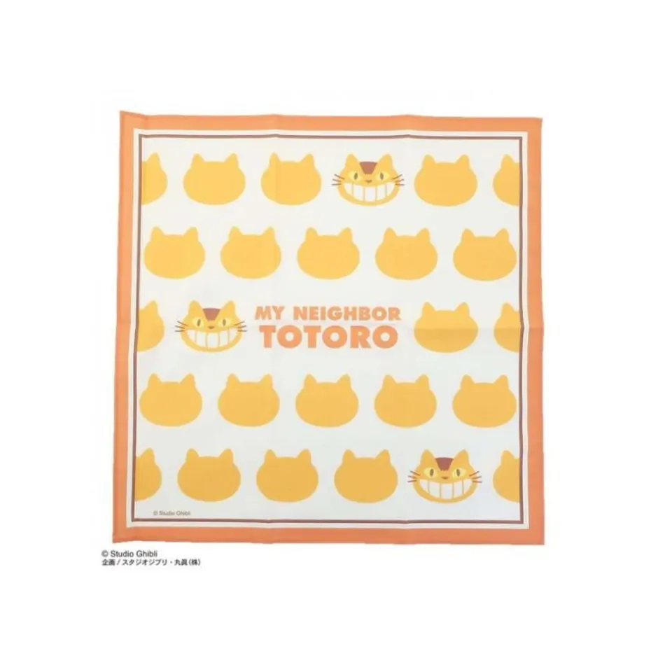 Maison Ghibli Outfits-Handkerchief Catbus Silhouette 43 X 43 Cm - My Neighbor Totoro