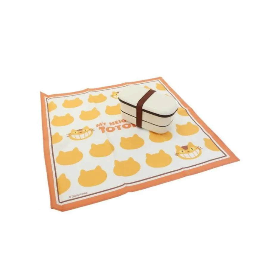 Maison Ghibli Outfits-Handkerchief Catbus Silhouette 43 X 43 Cm - My Neighbor Totoro