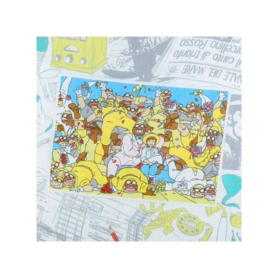 Maison Ghibli Outfits-Handkerchief Souvenir Photo 53X53Cm - Porco Rosso