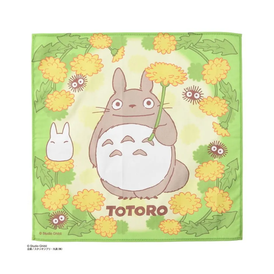 Maison Ghibli Outfits-Handkerchief Totoro Dandelion 43 X 43 Cm - My Neighbor Totoro
