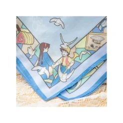 Maison Ghibli Outfits-Handkerchiefs Blue Wind Path - Castle In The Sky