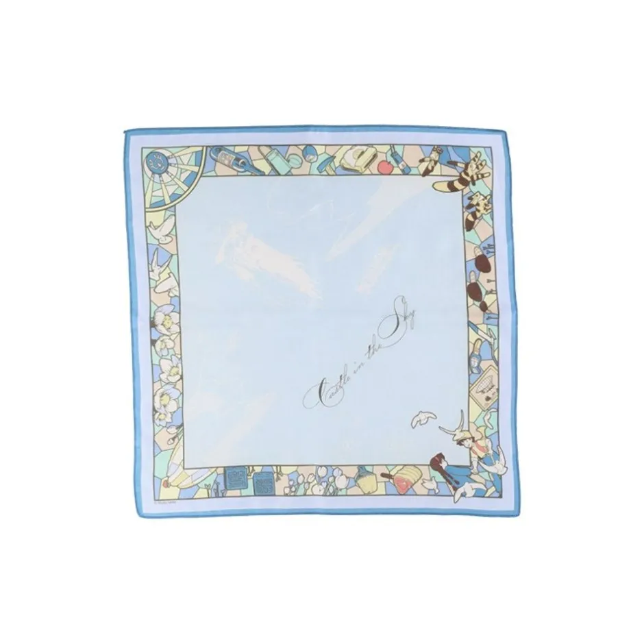 Maison Ghibli Outfits-Handkerchiefs Blue Wind Path - Castle In The Sky