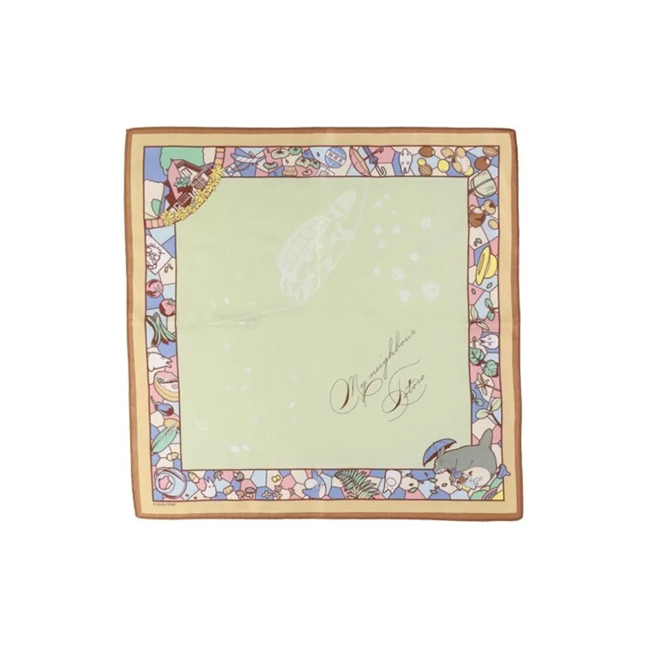 Maison Ghibli Outfits-Handkerchiefs Light Green Wind Path - My Neighbor Totoro