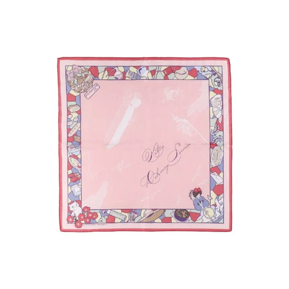 Maison Ghibli Outfits-Handkerchiefs Red Wind Path - Kiki'S Delivery Service