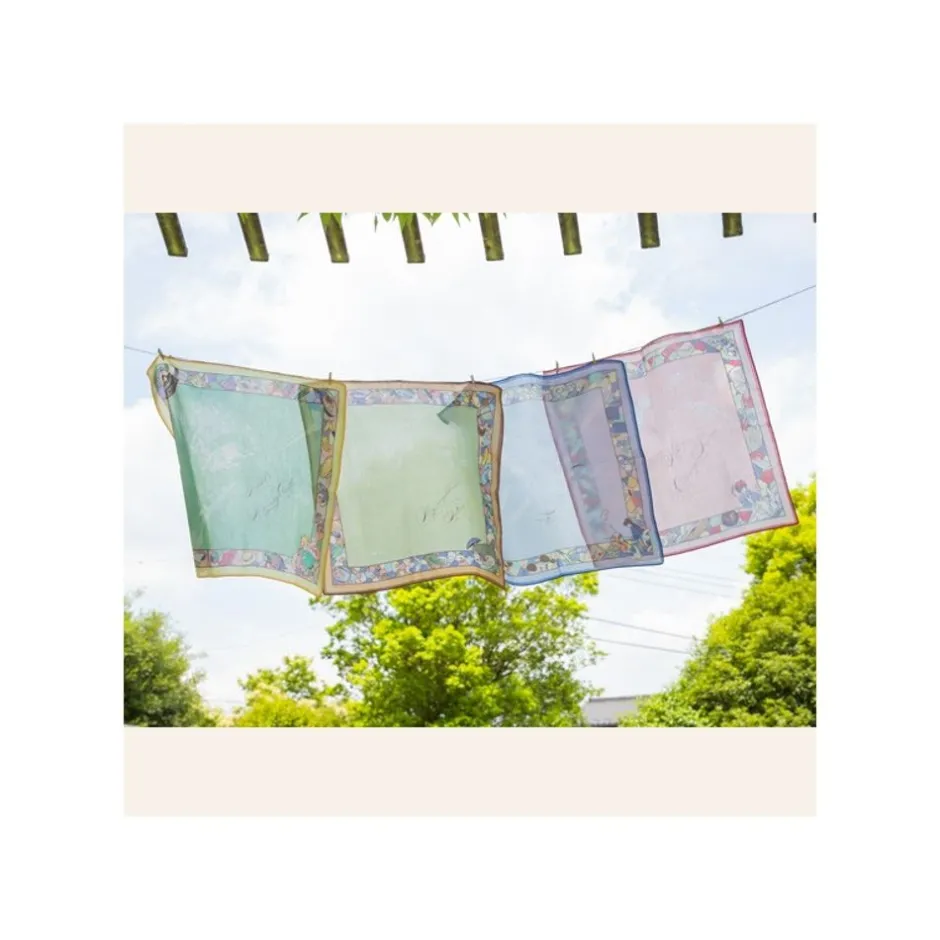 Maison Ghibli Outfits-Handkerchiefs Red Wind Path - Kiki'S Delivery Service