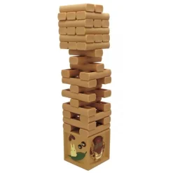 Maison Ghibli Toys-Handmade Balance Log Game - My Neighbor Totoro