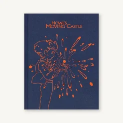 Maison Ghibli Notebooks And Notepads-Howl Cloth Sketchbook - Howl'S Moving Castle
