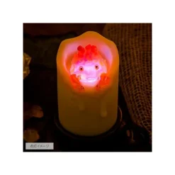 Maison Ghibli Statues-Illuminated Calcifer & Candle Statue - Howl'S Moving Castle