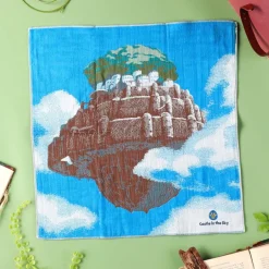 Maison Ghibli Outfits-Imabari Handkerchief Laputa 40X40 Cm - Castle In The Sky