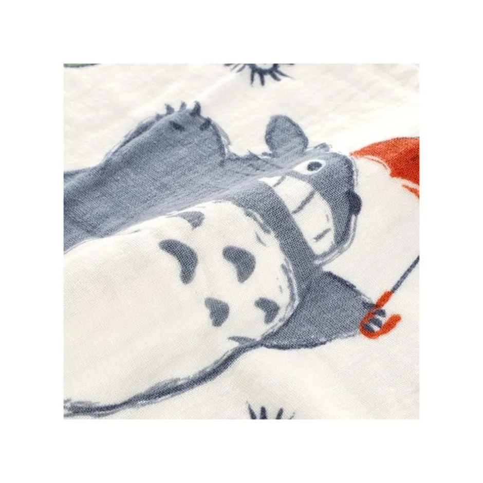 Maison Ghibli Household Linen-Imabari Large Bath Towel Big Totoro Umbrella 60X120 Cm - My Neighbor