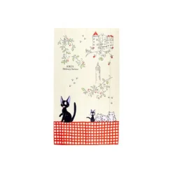 Maison Ghibli Wall Decoration-Japanese Curtain Jiji And His Kids - Kiki'S Delivery Service