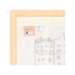 Maison Ghibli Wall Decoration-Japanese Curtain Jiji And His Kids - Kiki'S Delivery Service