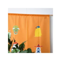 Maison Ghibli Wall Decoration-Japanese Curtain Kichijo Yellow - Spirited Away