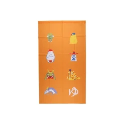 Maison Ghibli Wall Decoration-Japanese Curtain Kichijo Yellow - Spirited Away
