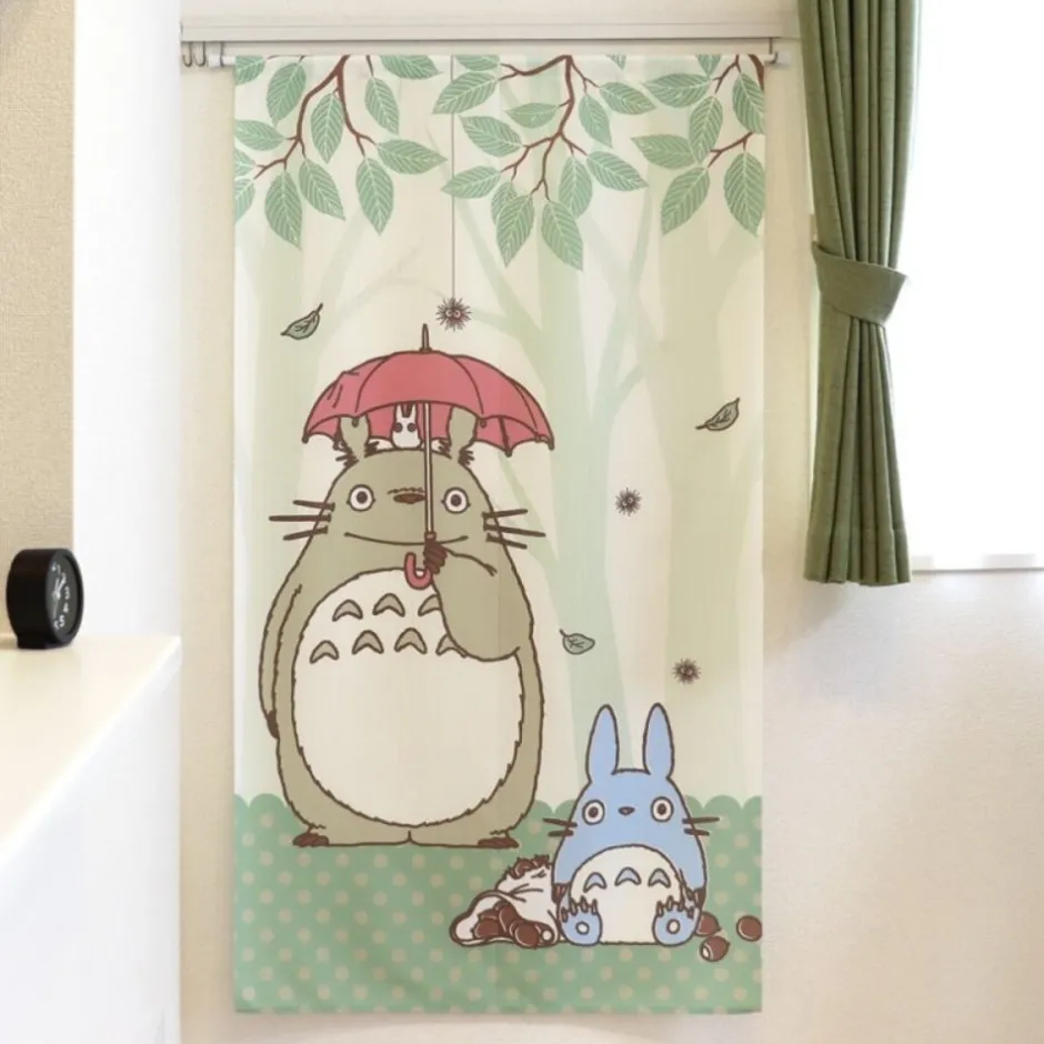 Maison Ghibli Wall Decoration-Japanese Curtain Totoro Umbrella - My Neighbor Totoro