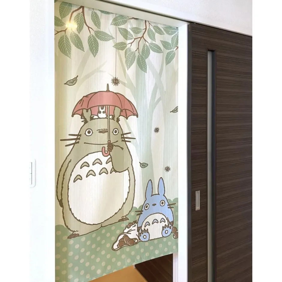 Maison Ghibli Wall Decoration-Japanese Curtain Totoro Umbrella - My Neighbor Totoro
