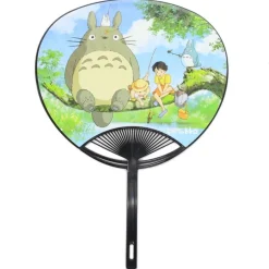 Maison Ghibli Accessories-Japanese Fan Totoro Fishing - My Neighbor Totoro