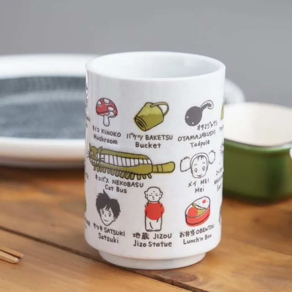 Maison Ghibli Kitchenware-Japanese Tea Cup - My Neighbor Totoro