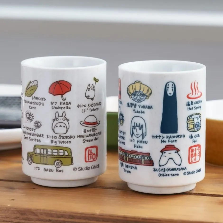 Maison Ghibli Kitchenware-Japanese Tea Cup - My Neighbor Totoro