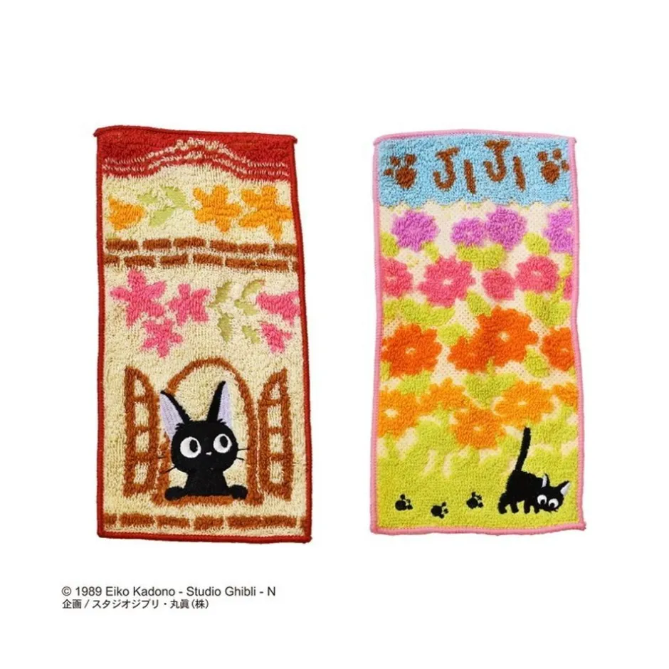 Maison Ghibli Household Linen-Jiji 2 Mini-Towels Pack 20 X 10 Cm - Kiki'S Delivery Service