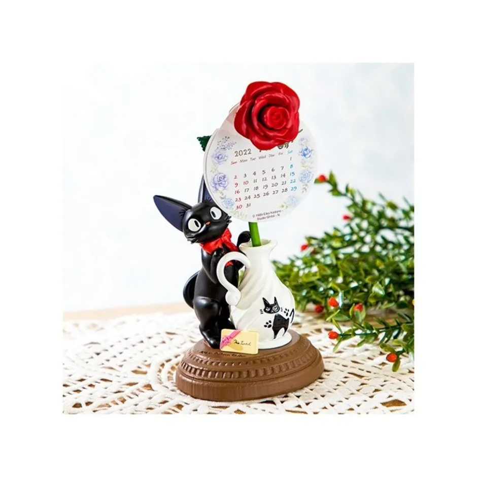 Maison Ghibli Statues-Jiji And Rose Calendar Statue - Kiki'S Delivery Service