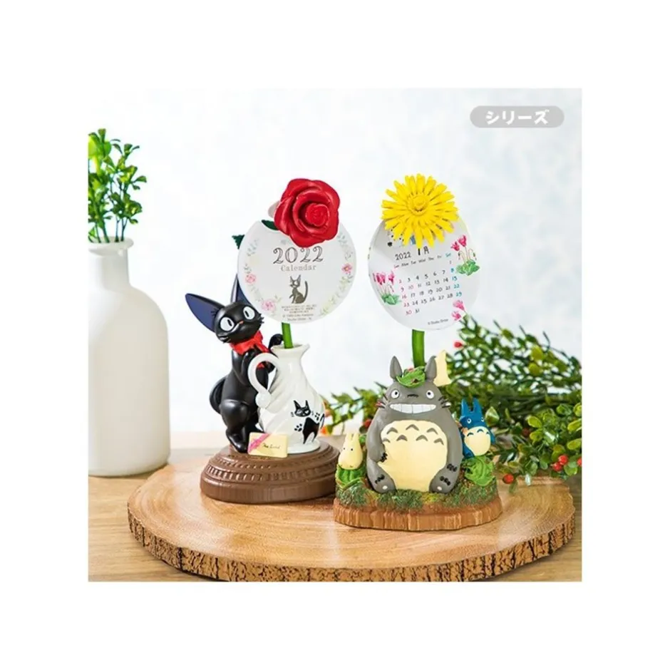 Maison Ghibli Statues-Jiji And Rose Calendar Statue - Kiki'S Delivery Service