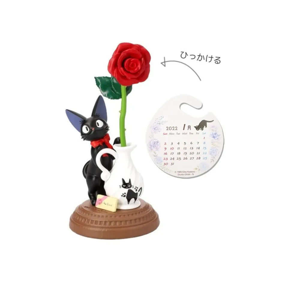 Maison Ghibli Statues-Jiji And Rose Calendar Statue - Kiki'S Delivery Service