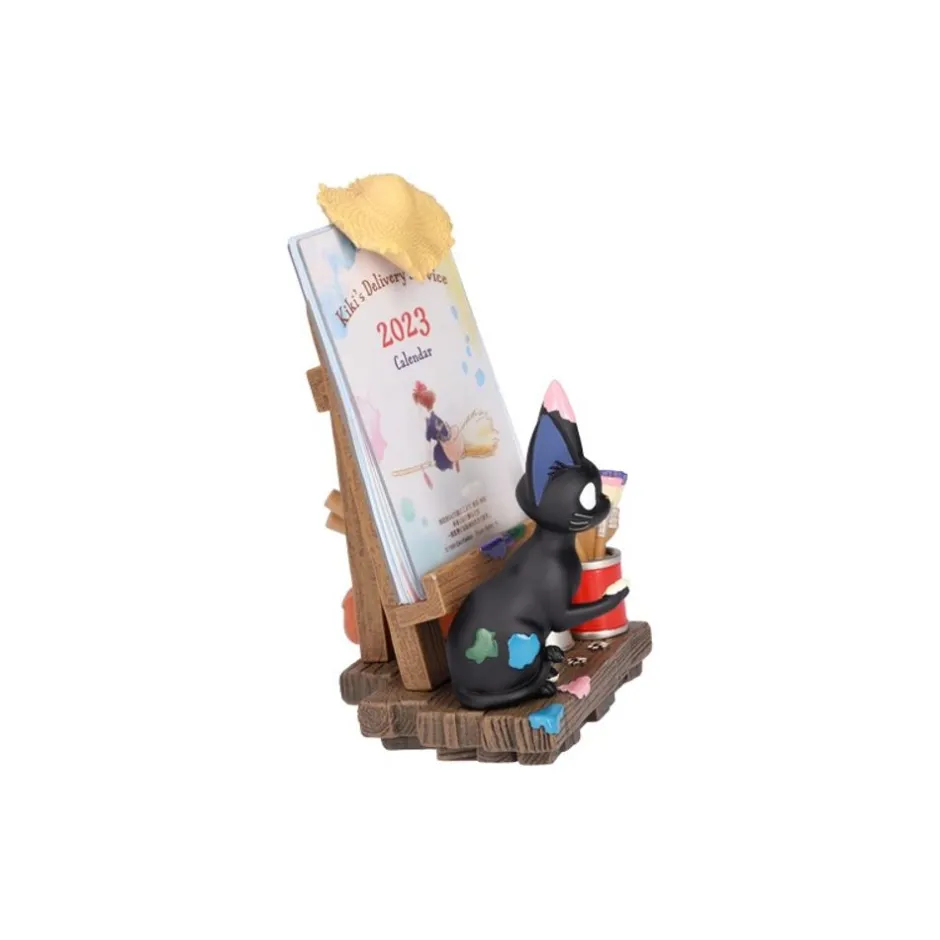 Maison Ghibli Decoration-Jiji Easel Diorama & Calendar - Kiki'S Delivery Service