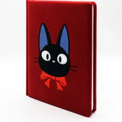 Maison Ghibli Notebooks And Notepads-Jiji Plush Journal - Kiki'S Delivery Service