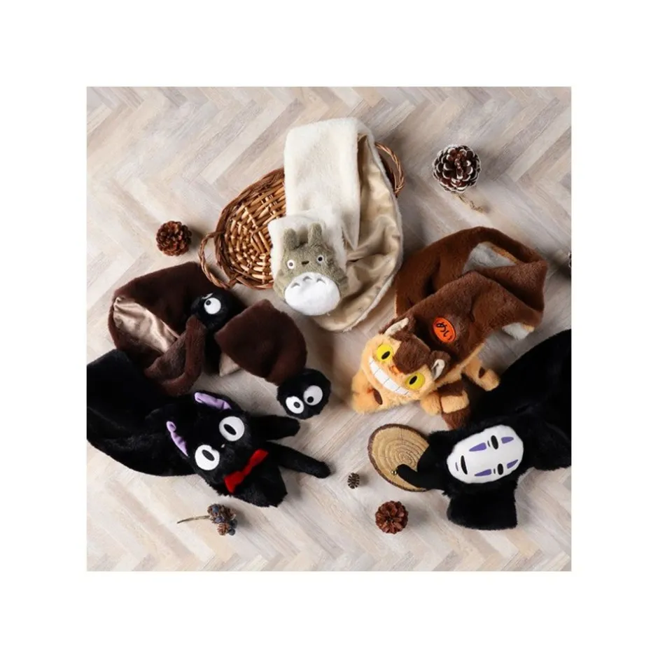 Maison Ghibli Outfits-Jiji Plush Scarf - Kiki'S Delivery Service