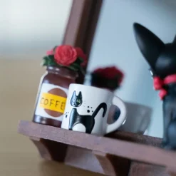 Maison Ghibli Decoration-Jiji Stand Mirror - Kiki'S Delivery Service