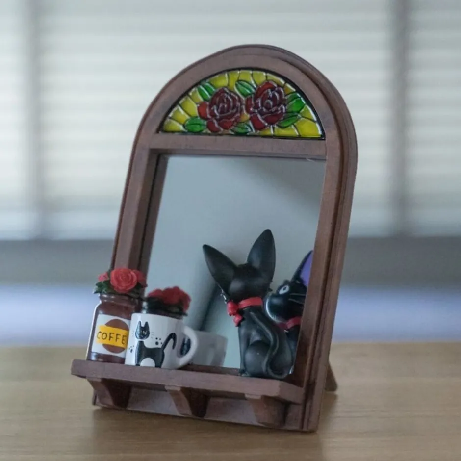 Maison Ghibli Decoration-Jiji Stand Mirror - Kiki'S Delivery Service