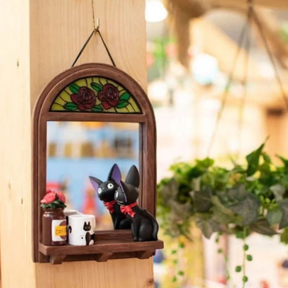 Maison Ghibli Decoration-Jiji Stand Mirror - Kiki'S Delivery Service