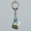 Maison Ghibli Keychains-Key Holder Small And Middle Totoro - My Neighbor Totoro
