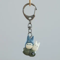 Maison Ghibli Keychains-Key Holder Small And Middle Totoro - My Neighbor Totoro