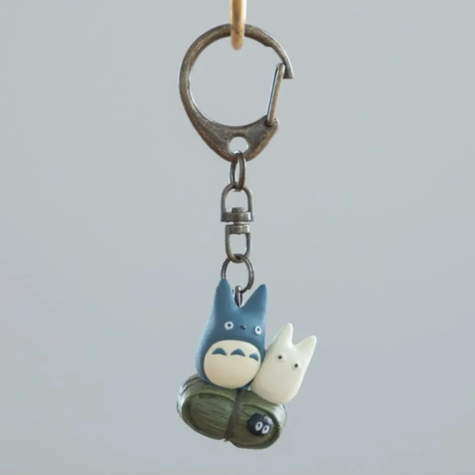 Maison Ghibli Keychains-Key Holder Small And Middle Totoro - My Neighbor Totoro
