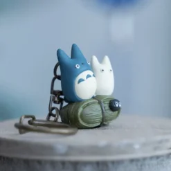 Maison Ghibli Keychains-Key Holder Small And Middle Totoro - My Neighbor Totoro