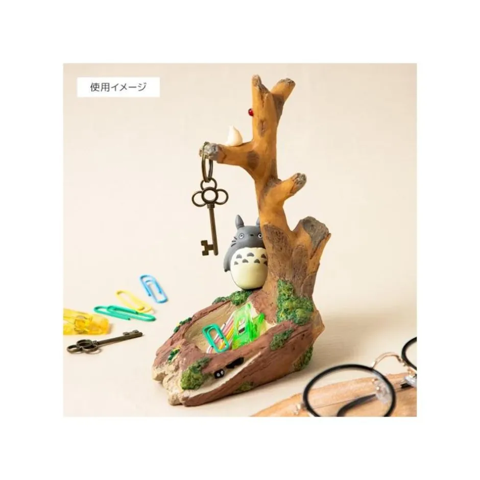 Maison Ghibli Jewellery Boxes-Key Hook Totoro At Shade Of A Tree - My Neighbor Totoro