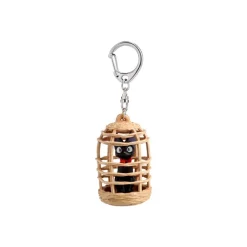Maison Ghibli Keychains-Keychain Jiji In Cage - Kiki'S Delivery Service