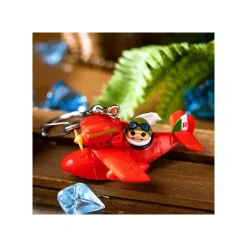 Maison Ghibli Keychains-Keychain Porco Rosso And Savoia - Porco Rosso