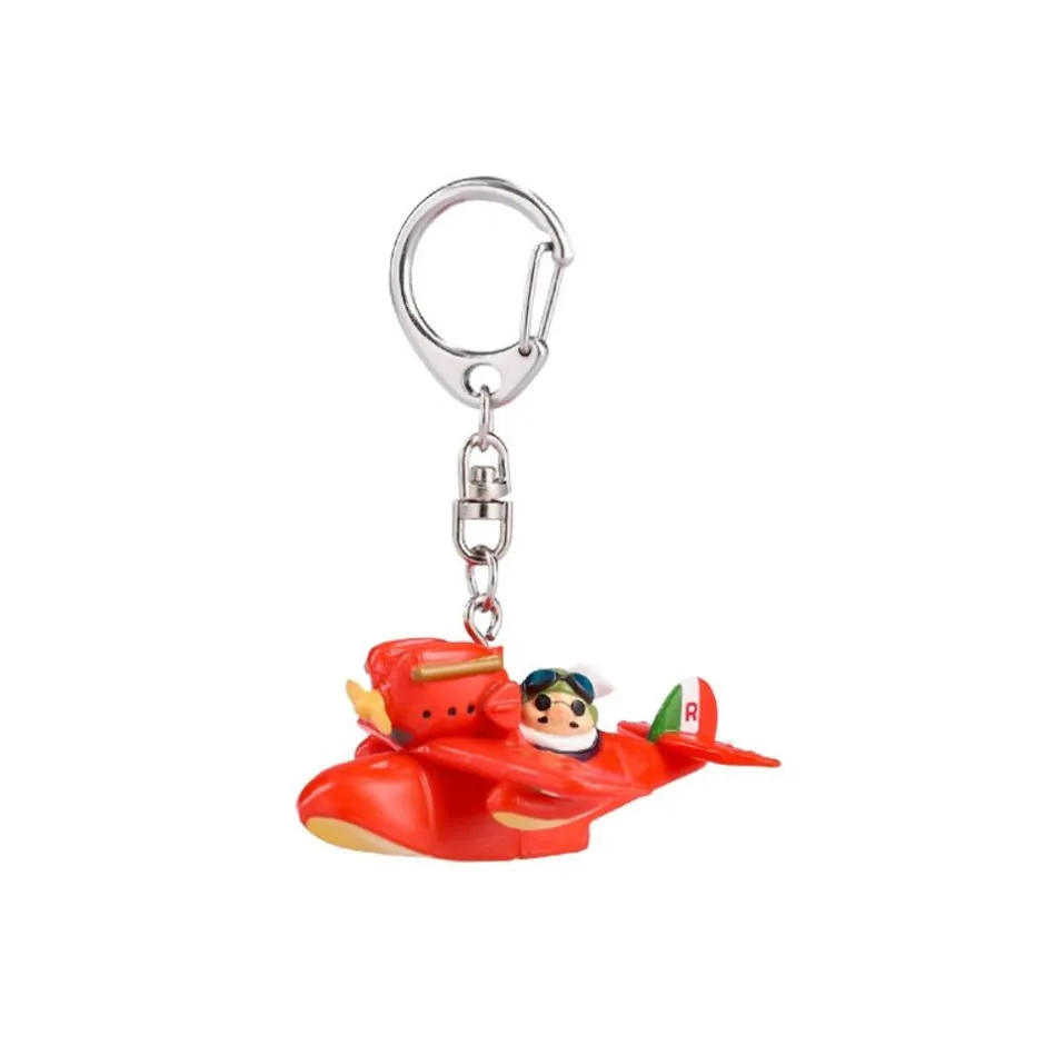 Maison Ghibli Keychains-Keychain Porco Rosso And Savoia - Porco Rosso