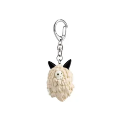Maison Ghibli Keychains-Keychain San'S Mask And Kodama - Princess Mononoke