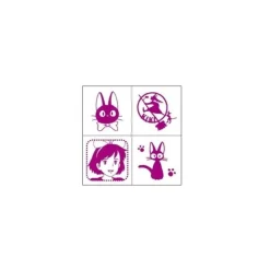 Maison Ghibli Small Equipment-Kiki Mini Stamp Set Purple - Kiki'S Delivery Service