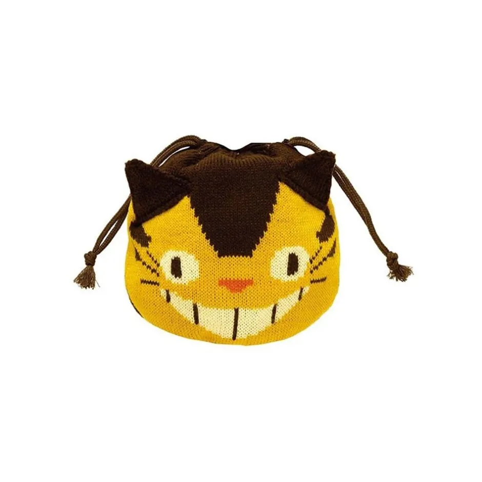 Maison Ghibli Bags-Knitted Cloth Bag Catbus - My Neighbor Totoro