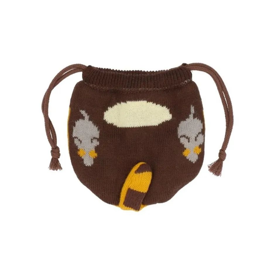 Maison Ghibli Bags-Knitted Cloth Bag Catbus - My Neighbor Totoro