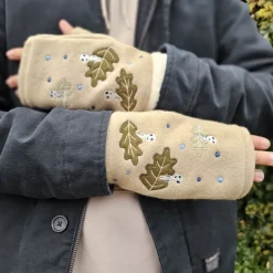 Maison Ghibli Outfits-Kodama Gloves - Princess Mononoke