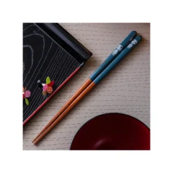 Maison Ghibli Kitchenware-Lacquered Chopsticks 21Cm Kodama Dark Blue - Princess Mononoke