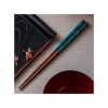 Maison Ghibli Kitchenware-Lacquered Chopsticks 21Cm Sketches Deep Green - My Neighbor Totoro